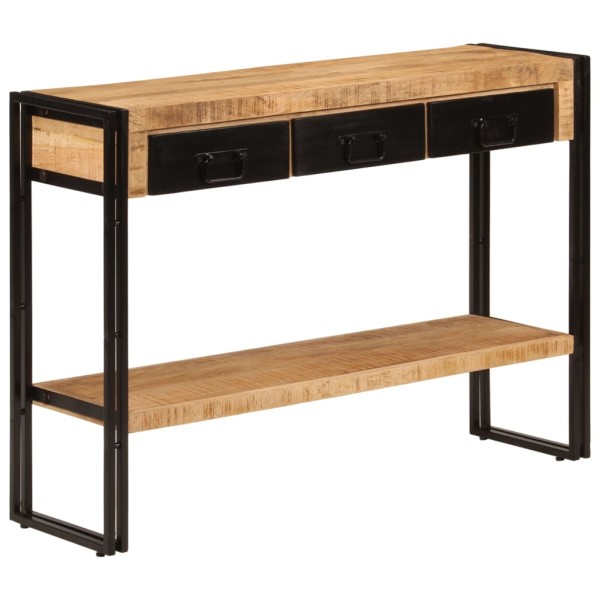 Console table, 110x30x76cm, solid mango wood
