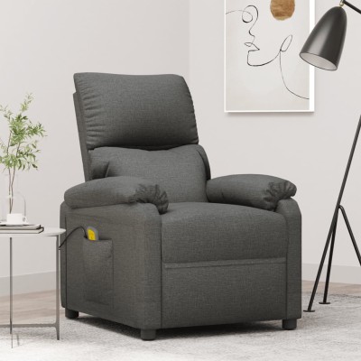 Massage chair, dark gray,...