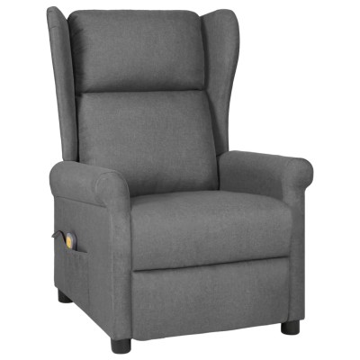 Massage chair, light gray,...