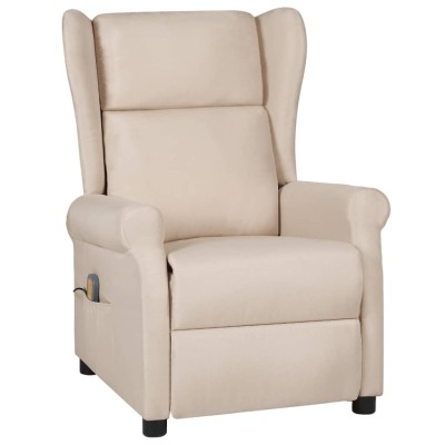 Massage chair, cream color,...