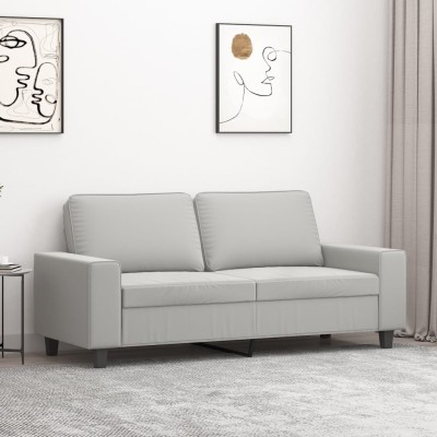 Double sofa, light gray,...