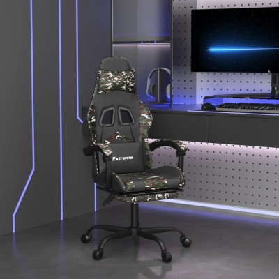 Gaming chair with footrest,...