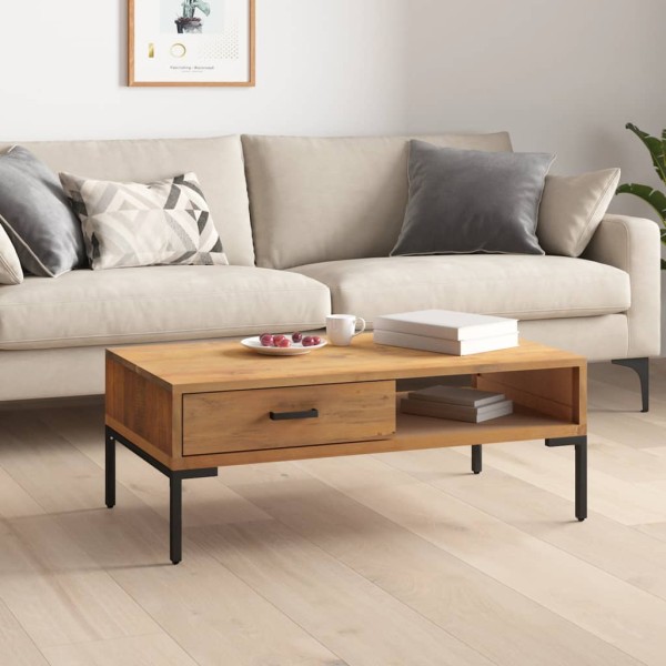 Coffee table, 90x50x35cm, solid pine wood