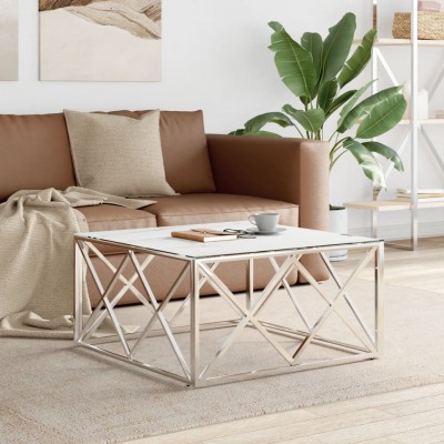Coffee table, silver,...
