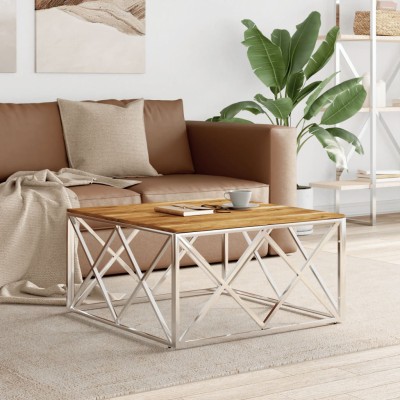 Coffee table, silver,...