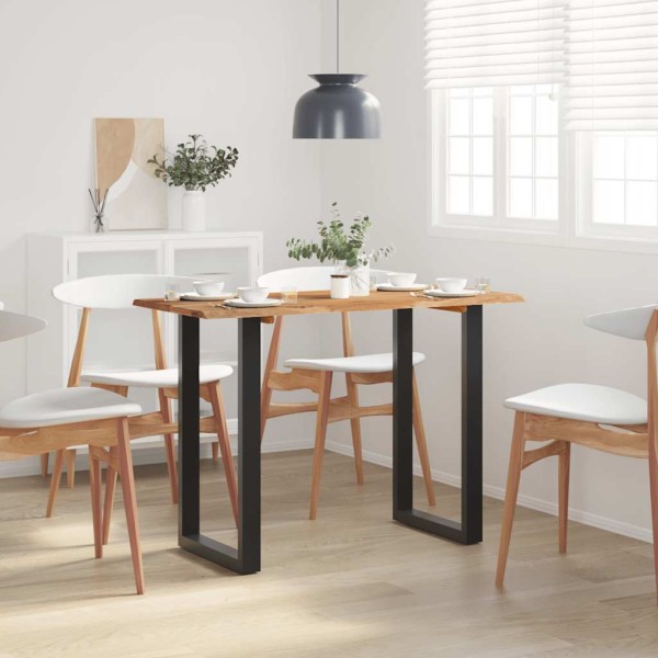 Dining table, 110x50x76cm, solid acacia wood
