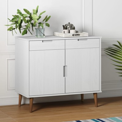 Side cabinet MOLDE, white,...