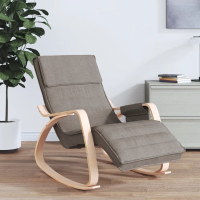 Rocking chair, taupe color,...