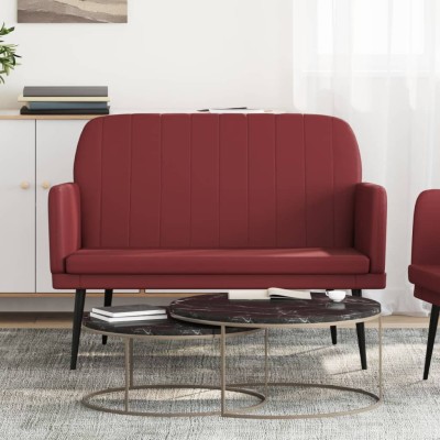 Bench, red wine color,...
