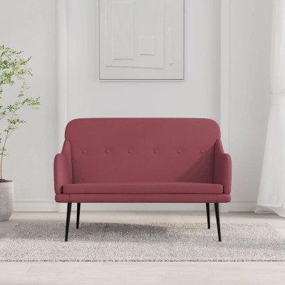 Bench, red wine color,...