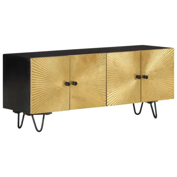 TV cabinet, 110x30x45cm, solid mango wood