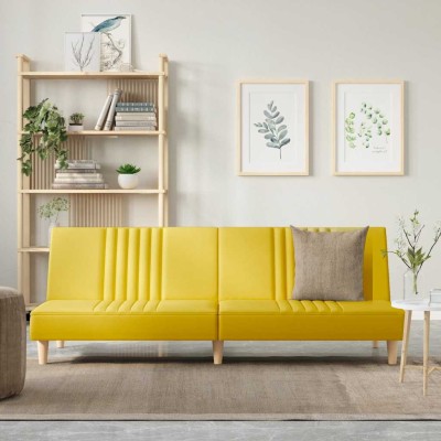 Double sofa-bed, light...