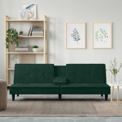 Sofa-bed with cup holders,...