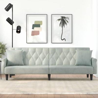 Sofa-bed with armrests,...