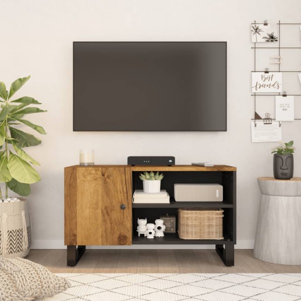 TV cabinet, 80x33x46cm, mango/processed wood