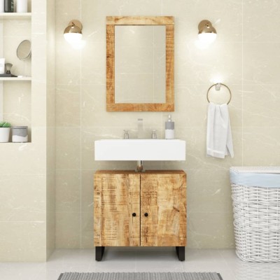 Mirror, 70x50cm, mango wood...
