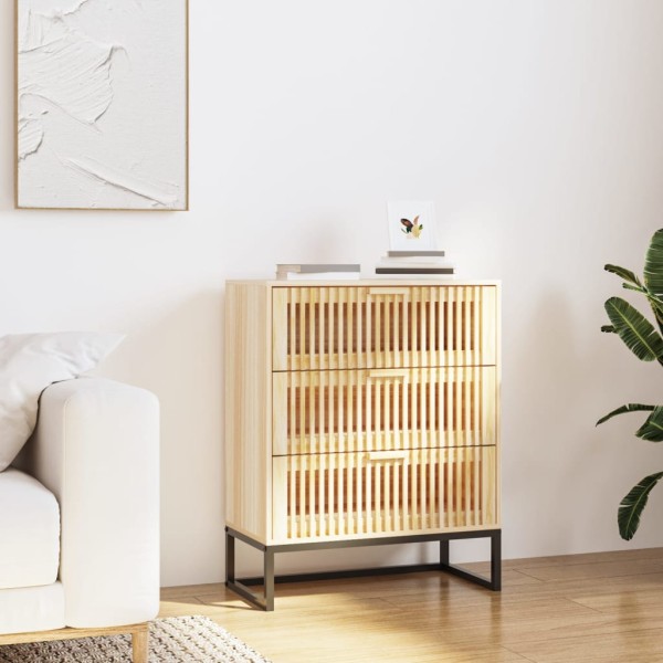 Side cabinet, 60x30x75cm, processed wood