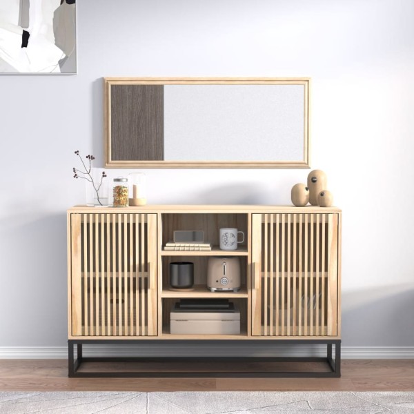 Side cabinet, 105x30x65cm, processed wood