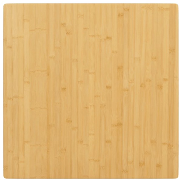 Table top, 90x90x2.5 cm, bamboo