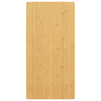 Table top, 50x100x4 cm, bamboo