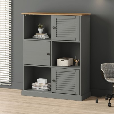 Bookcase VIGO, grey,...