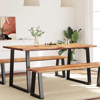 Dining table with live...