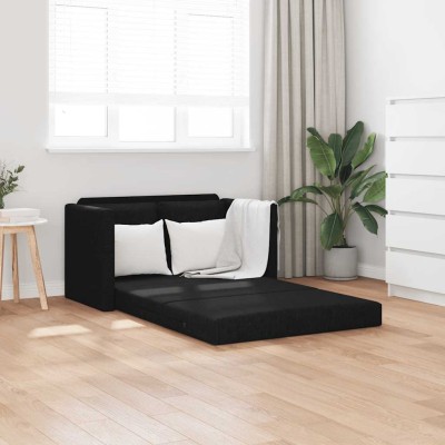 Floor sofa-bed, 2-1, black,...