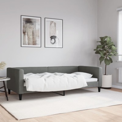 Sofa, dark gray, 90x200cm,...