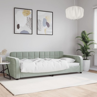 Sofa, light gray, 90x200cm,...
