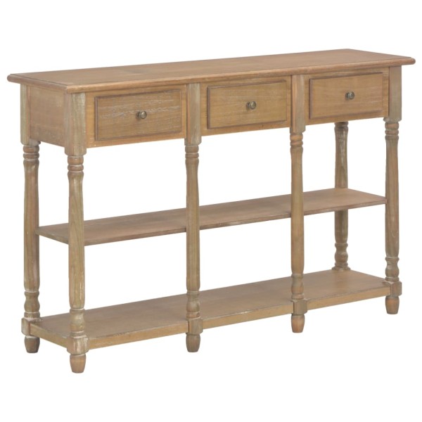 Console table, 110x30x76cm, processed wood