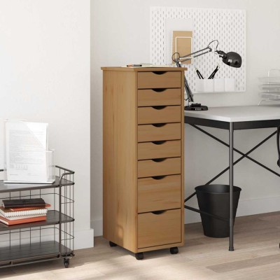 Cabinet with wheels and...