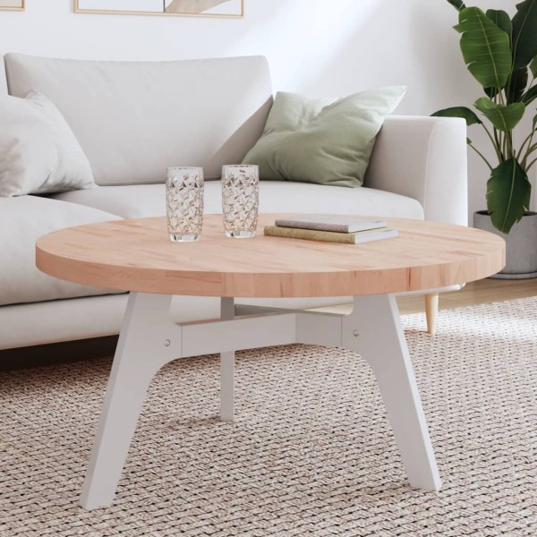 Table top, Ø90x4 cm, solid beech wood, circular