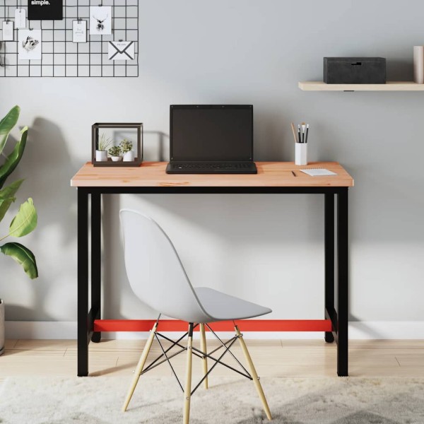 Desk top, 115x55x2.5cm, solid beech