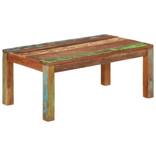 Coffee table, 110x55x40cm, Solid recycled wood