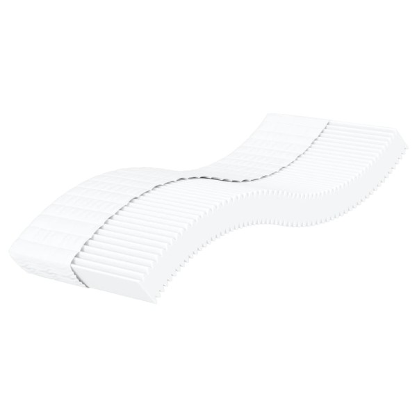 Foam mattress, white, 100x200cm, H2/H3 hardness