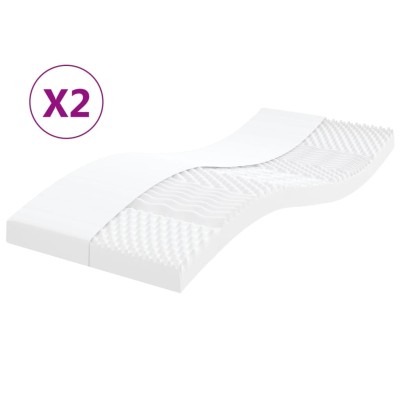 Foam mattresses, 2 pcs.,...