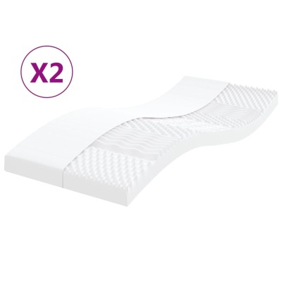 Foam mattresses, 2 pcs.,...