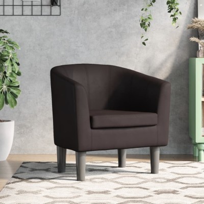 Armchair, brown color,...