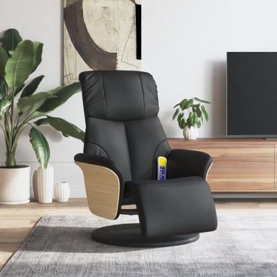 Reclining massage chair...