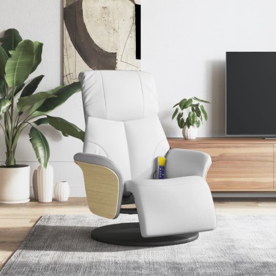 Reclining massage chair...