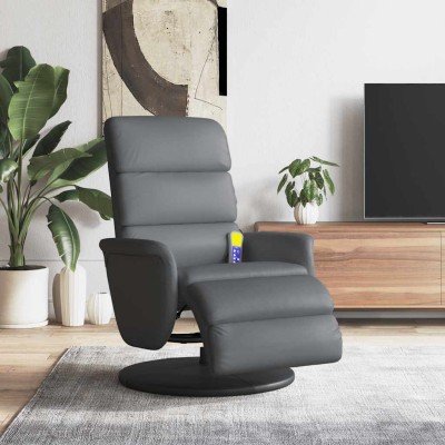 Reclining massage chair...