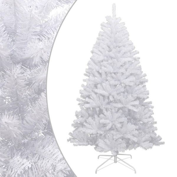 Artificial Christmas tree with hinged branches, 210cm, covered with snow