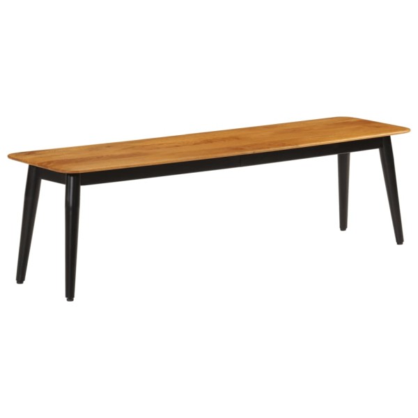 Bench, 160x40x45cm, solid mango wood and iron