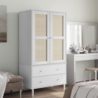Wardrobe SENJA, white,...