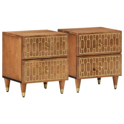 Bedside cabinets, 2 pcs.,...