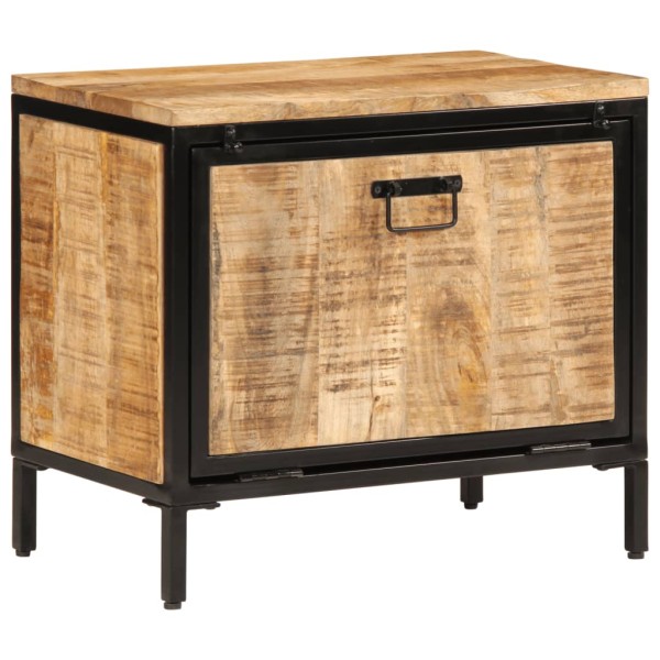Shoe cabinet, 60x35x53cm, solid mango wood
