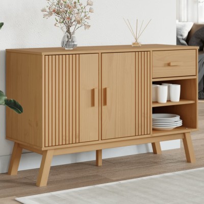 Side cabinet OLDEN, brown,...