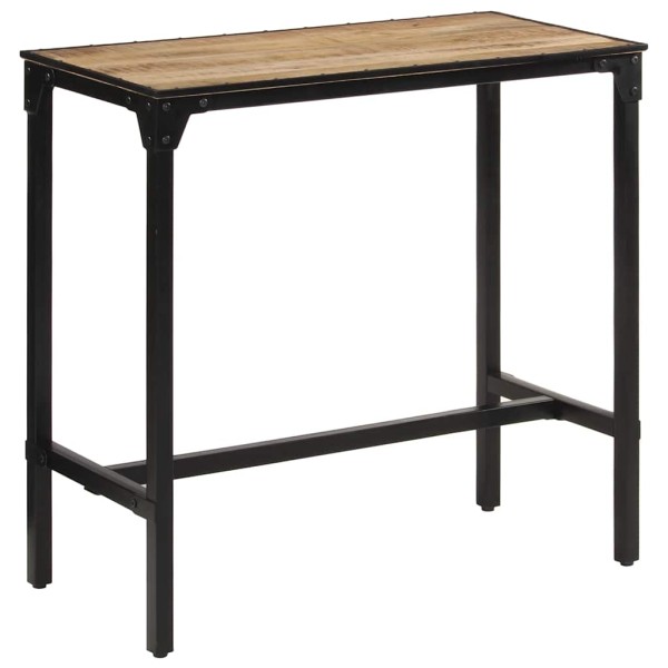 Bar table, 110x55x107cm, solid mango wood