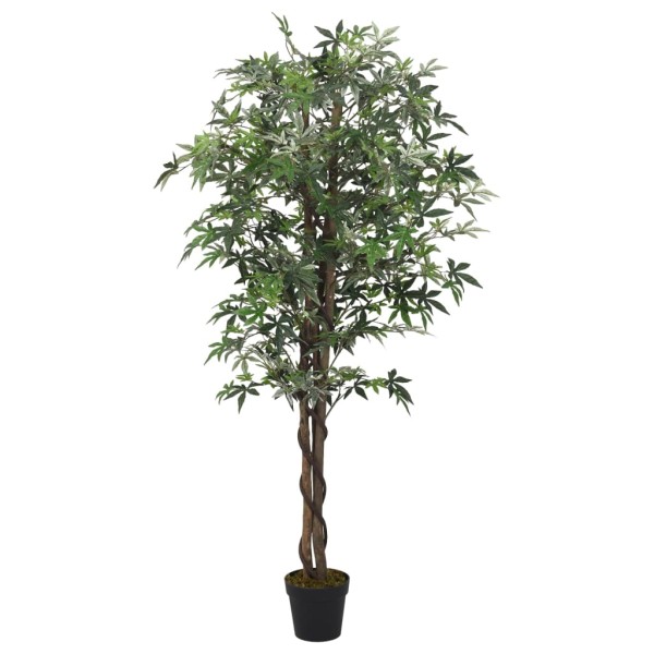 Artificial maple, green, 180 cm, 672 leaves
