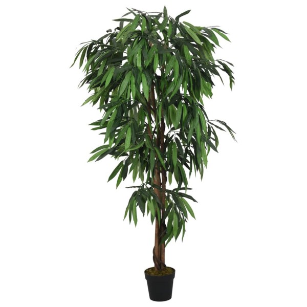 Artificial mango tree, green, 200 cm, 1050 sheets
